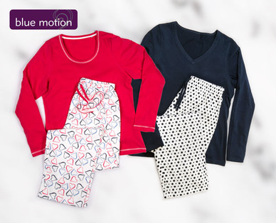 BLUE MOTION Damen-Flanell-Nachtwäsche