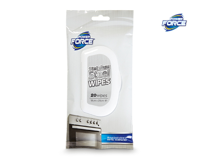 Stainless Steel Wipes 20pk