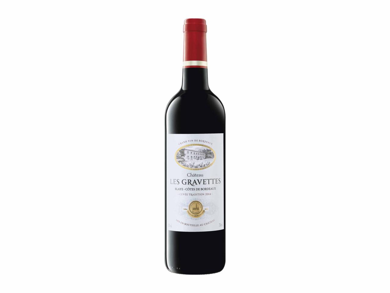 Château les Gravettes Cuvée, sec, 2014