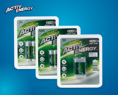 ACTIV ENERGY NiMH Hochleistungsakkus