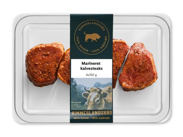 HIMMERLANDSKØD Marineret kalvesteak