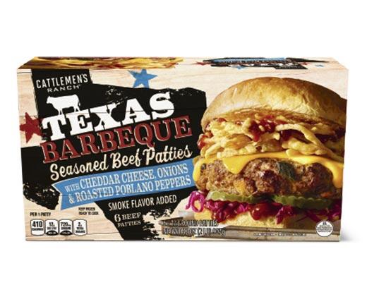 Cattlemen's Ranch 
 All American or Texas BBQ Beef Patties