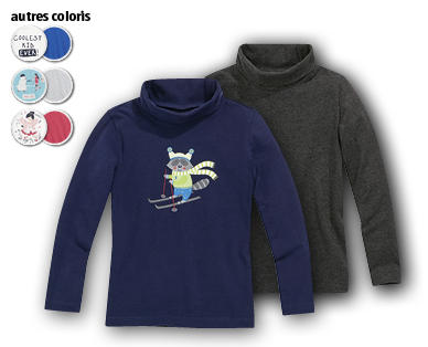 CRANE(R) Shirt avec col roulé pour tout-petits