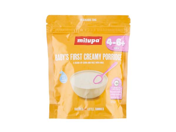 Baby's First Creamy Porridge