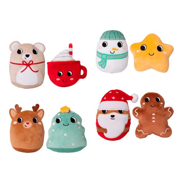 TOYLINO(R) 				Peluche de Noël, 2 pcs