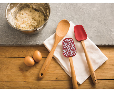 Crofton Wood Baking Utensils