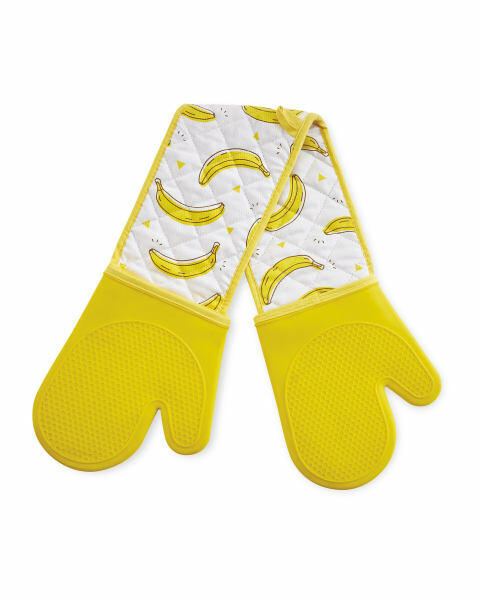 Banana Silicone Double Oven Glove