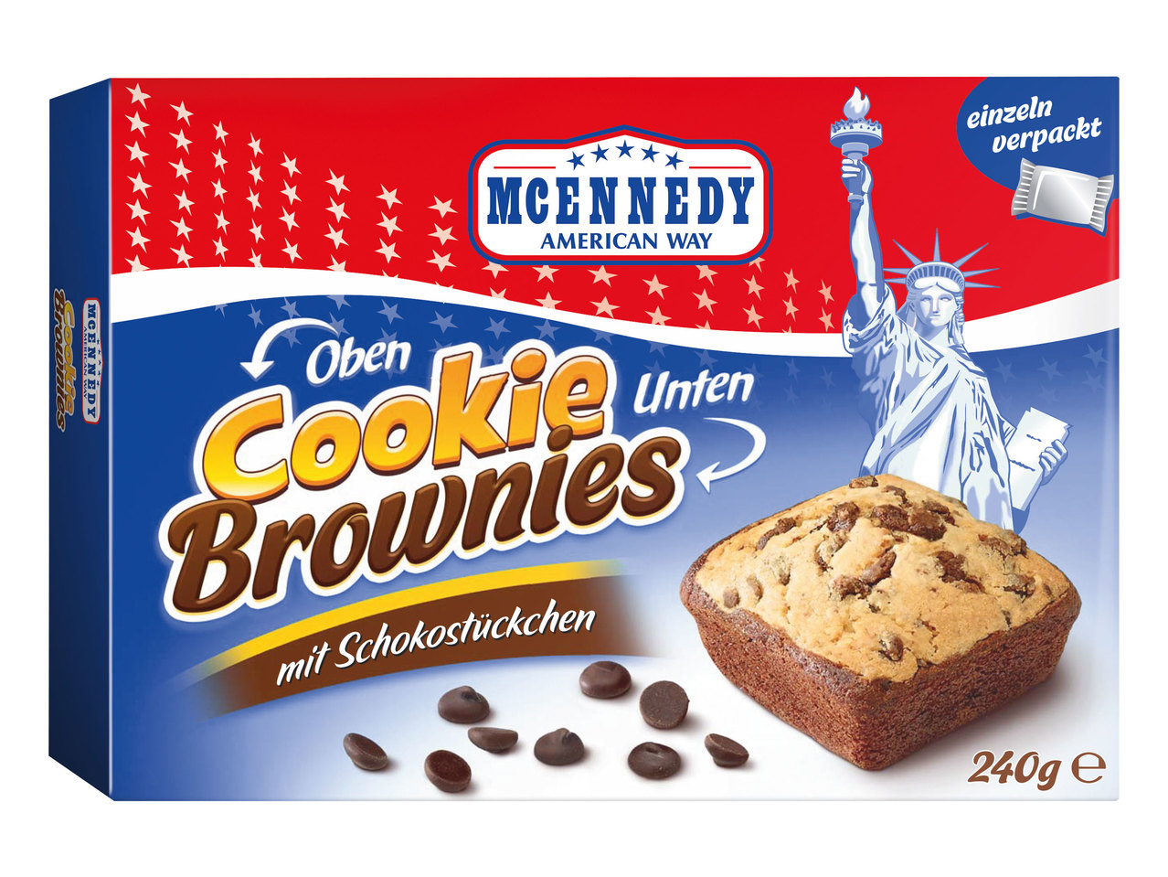 MCENNEDY Cookie Brownies