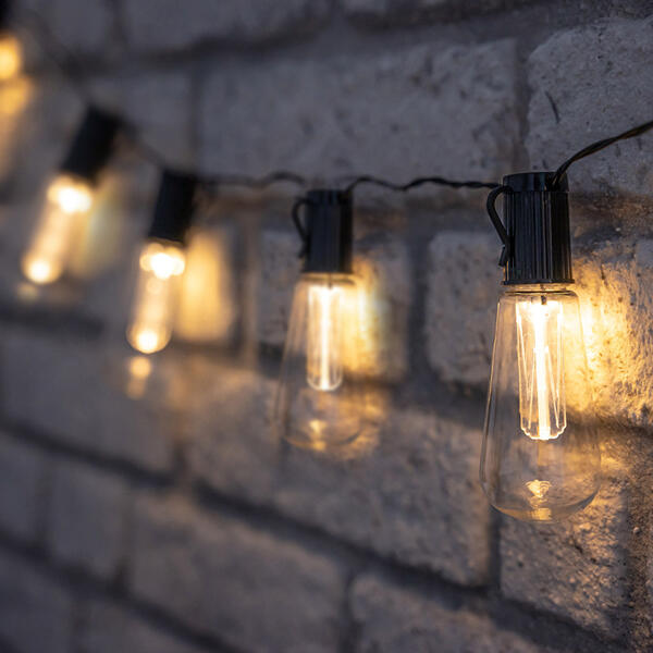 LED Solar-Lichterkette 10er