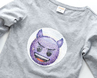 EMOJI Kinder-Langarmshirt