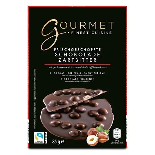 GOURMET Frischgeschöpfte Schokolade, Zartbitter