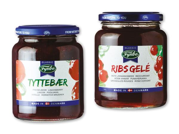 FYNBO Tyttebær eller ribsgelé