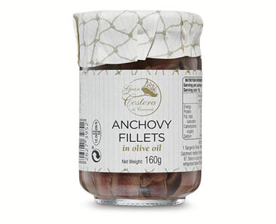 Anchovy Fillets In Oil 160g