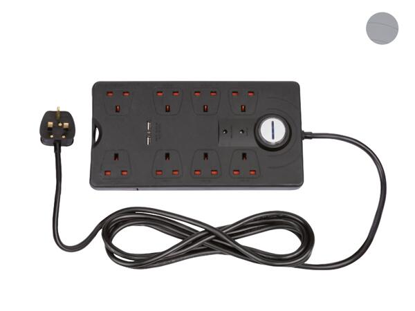 2m Extension Lead With Surge Protection