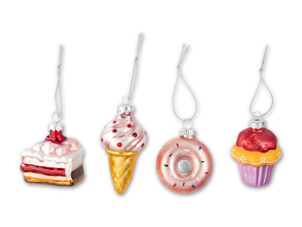 Christbaumschmuck, 4-teilig
