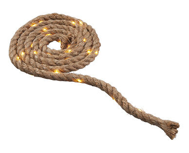 Natural Jute Rope Lights