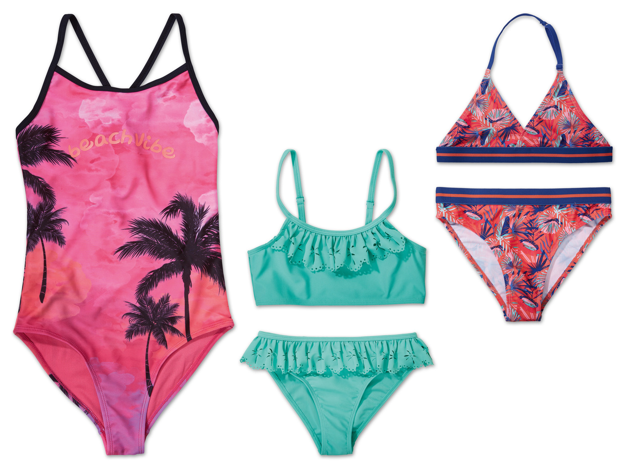 PEPPERTS(R) Mädchen Bikini oder Badeanzug1