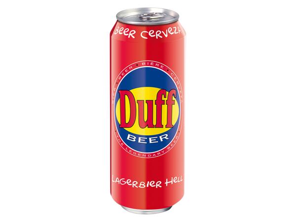 Duff beer