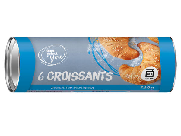 Croissants-Fertigteig