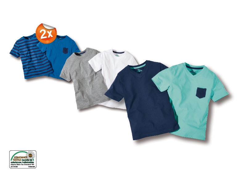 Tee-shirts, lot de 2
