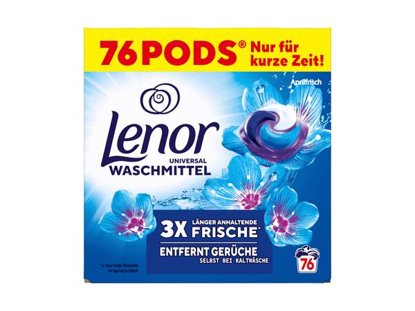 Dosettes "All in 1" Fraîcheur d'avril Lenor