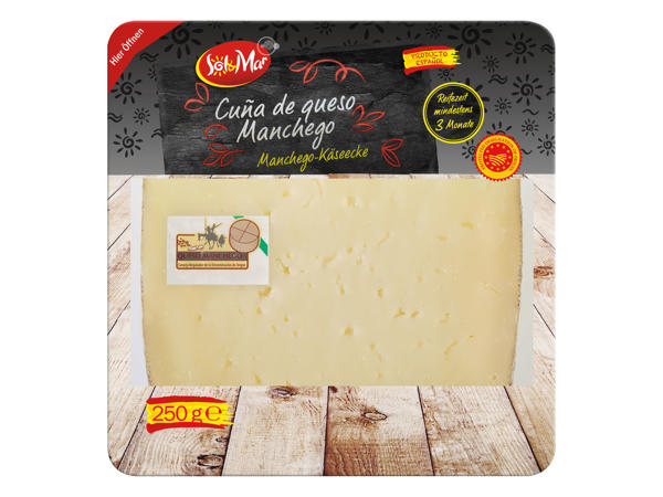 SOL & MAR Cuña de queso Manchego