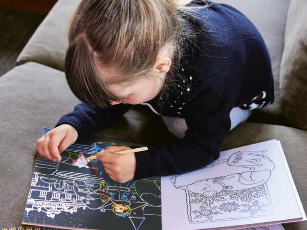Kids' Scratch & Play Book