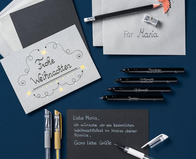 Handlettering-Set, 22-teilig