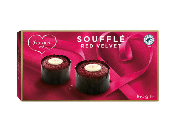 Red Velvet Soufflés
