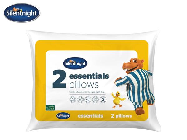 Silentnight Essentials Pillows - 2 Pack