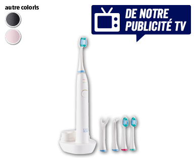 Brosse à dents sonique à accuEASY HOME(R)