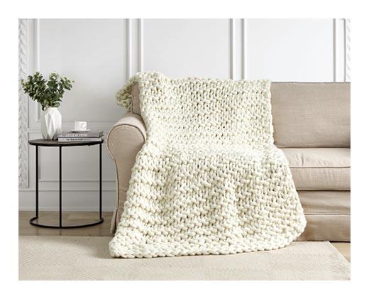 Merry Moments 
 Chunky Knit Throw