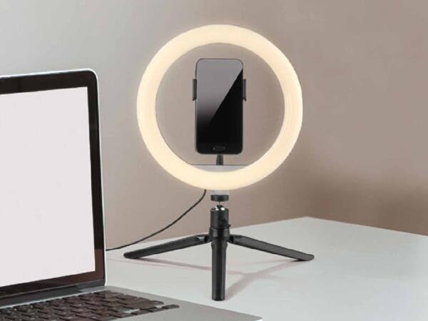 LED-Selfie-­Ringlicht