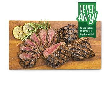 Never Any! Fresh Butterflied Lamb Leg Rosemary or Unseasoned