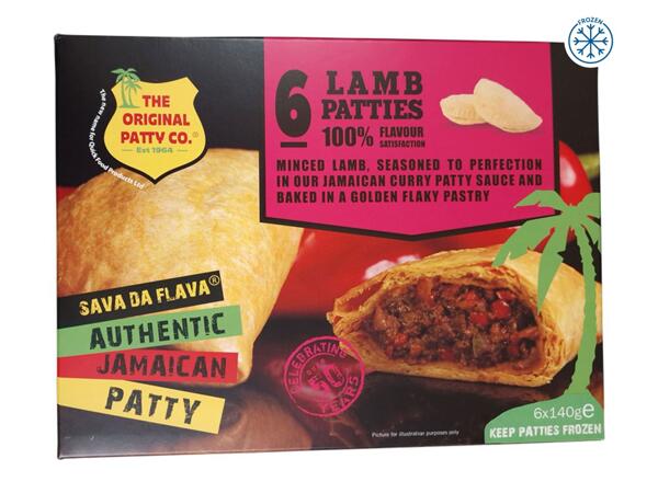 The Original Patty Co Patties 6 pack - Lamb