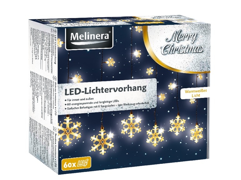 LED Curtain Christmas Lights