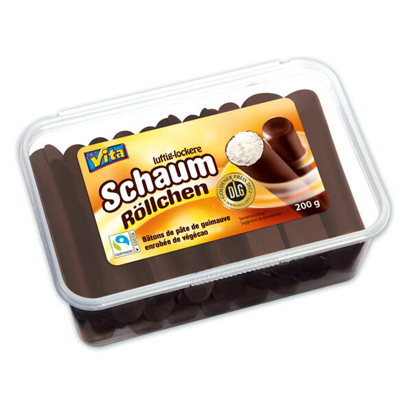 Schaum Röllchen