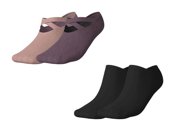 Chaussettes de yoga, set de 2 paires