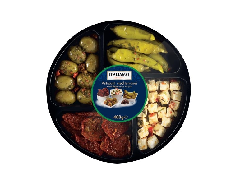 Antipasti op mediterraanse wijze