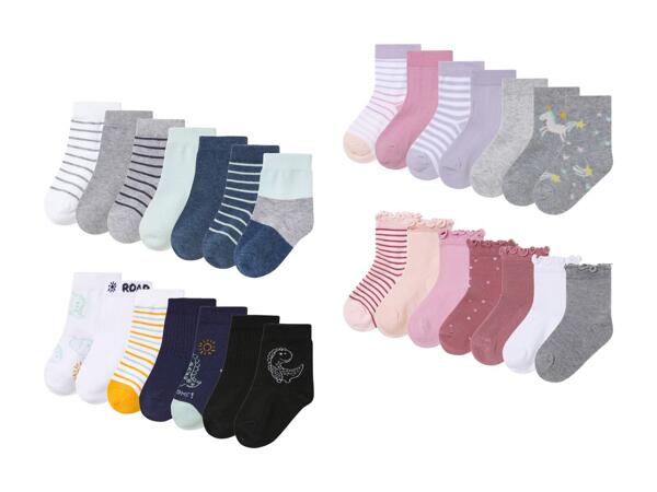 Chaussettes, set de 7 paires