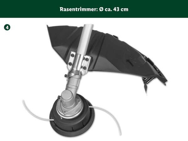 Benzin-Kombigerät 4-in-1