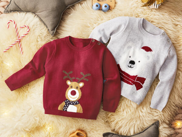 Baby Weihnachtspullover