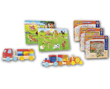 TOY LINO Giochi di legno per bambini piccoli