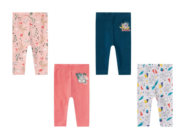 Leggings per neonati, 2 pezzi