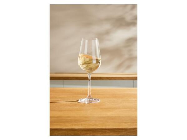 Sklenice na sekt / Sklenice na bílé víno / Sklenice na červené víno / Sklenice na vodu