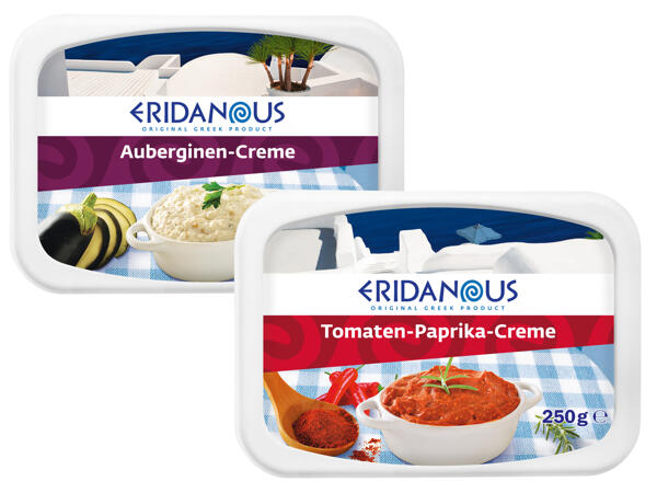 Tomaten-Paprika- oder Melanzani-Creme