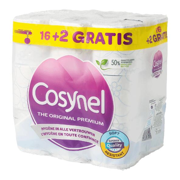 COSYNEL(R) 				Papier toilette, 18 pcs