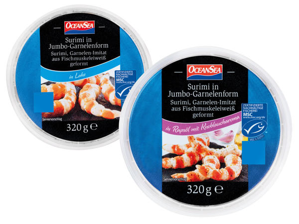 OCEAN SEA Surimi in Jumbo-Garnelenform