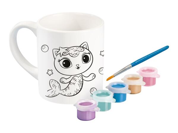 Kids' Paint Your Own Mug Crafting Set - Gabby's Dollhouse