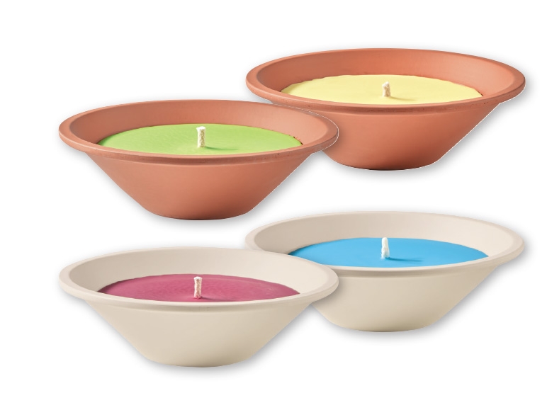 MELINERA(R) Candles in Ceramic Bowls